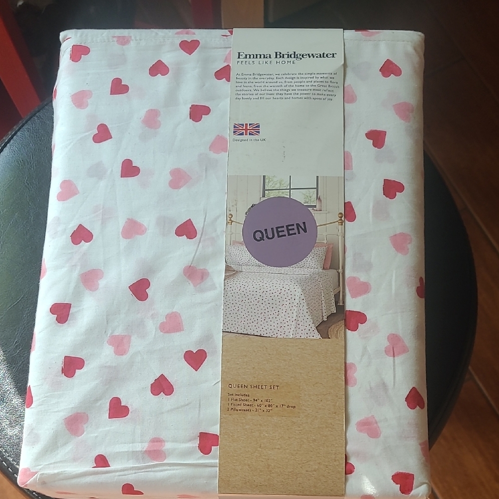 Emma Bridgewater Queen Sheet Set